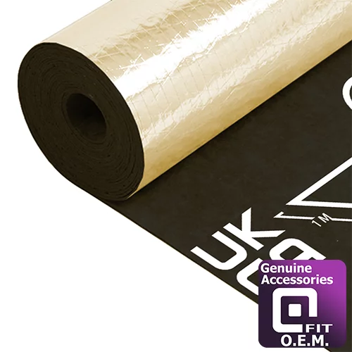 Q Fit 6mm Premium Rubber Underlay For Wood Flooring 1000mm by 6500mm